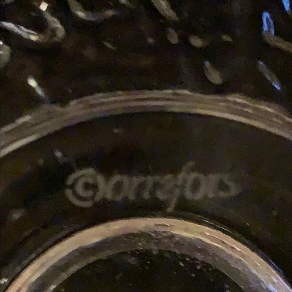 Orrefors Discus Votive Clear, by Lars Hellsten
